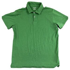 Bonobos Slim Fit Green Polo Shirt Mens Size L Pima Cotton Blend Lightweight